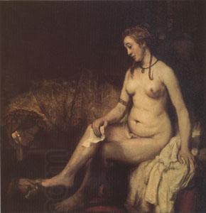 Rembrandt Peale Bathsheba at Her Bath (mk05) China oil painting art